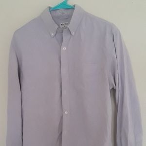 Bonbodos light blue long sleeved men's small shirt